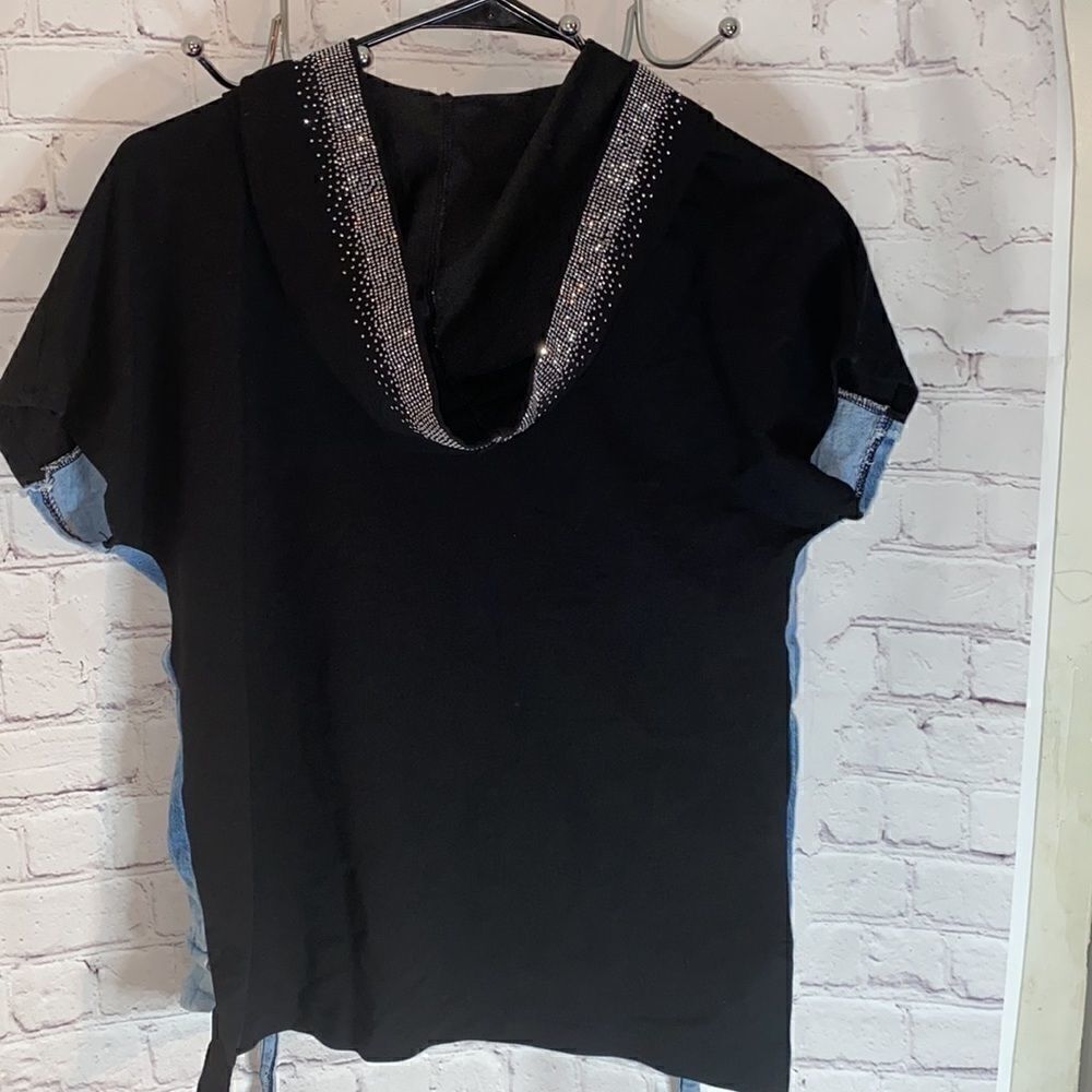 Signet Blue Jean Top - Picture 2 of 4